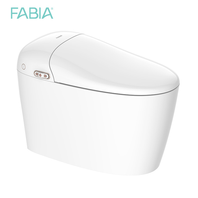 FA-931 رائجة البيع مستشعر الأقدام من الأدوات الصحية الخزفية الذكية المتكاملة خزانة المياه الكهربائية بيديت ذكي التلقائي المرحاض السلطانية